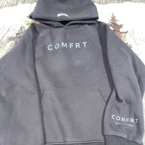 Comfrt Tranquil Heavyweight Hoodie - Charcoal